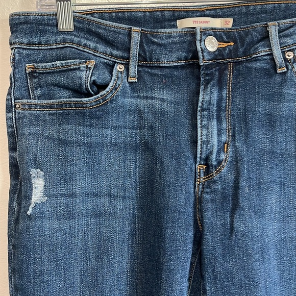 Levi’s 711 Skinny Jeans sz 32 30 - Picture 2 of 11